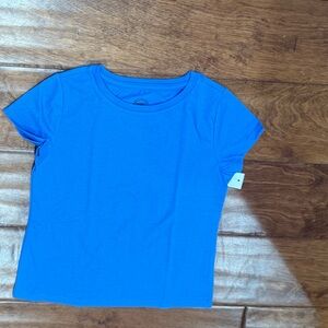 NWT Size Small (6) Wonder Nation Blue Shirt